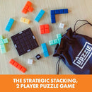 Educational Insights Upzzle - Strategic Stacking Puzzle Game for 2 Players