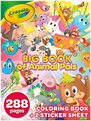 Crayola Coloring Book, Big Book of Animal Pals, 288 Coloring Pages