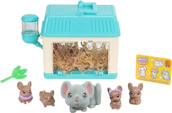 Little Live Pets - Mama Surprise Minis. Feed and Nurture a Lil' Mouse