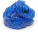 Cra-Z-Slimy Stitch Slime Toy- Glossy, Stretchy, Super Soft, Smooth Blue Stitch Slime