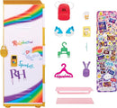 Rainbow High Design & Style Locker Playset with Shelves, Hangers for Kids Ages 4-12+