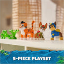 Paw Patrol: Jungle Pups Chase, Tracker & Tiger Action Figures with Projectile Launcher