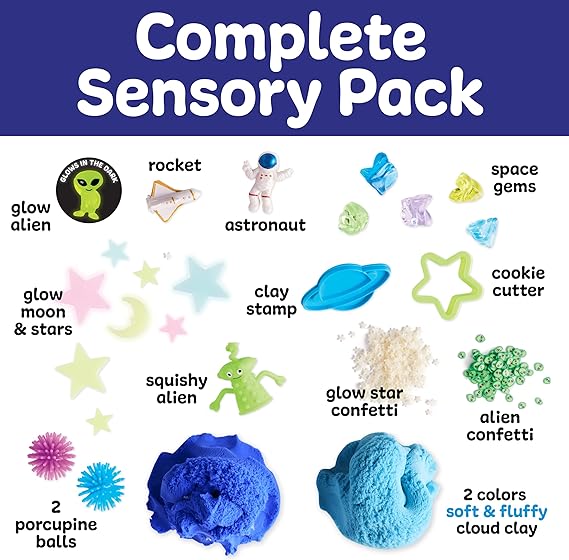 Creativity for Kids Sensory Pack: Outer Space Toys and Gifts for Kids