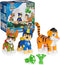 Paw Patrol: Jungle Pups Chase, Tracker & Tiger Action Figures with Projectile Launcher