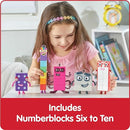 Numberblocks Friends Six to Ten Figures, Cartoon Action Figure Set, Toy Figures