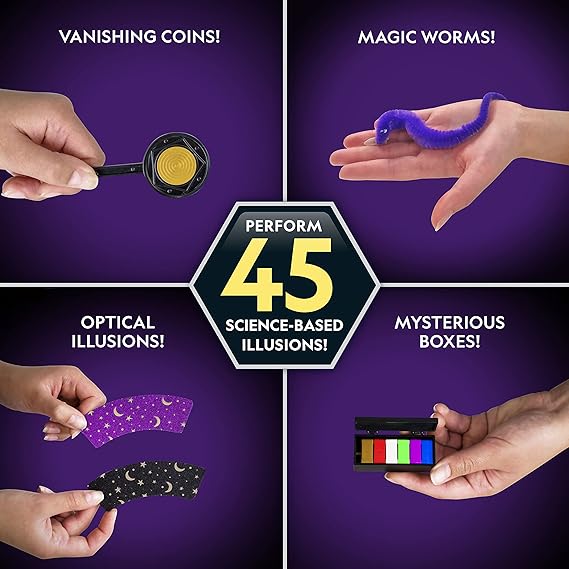 Blue Marble NATIONAL GEOGRAPHIC Kids Magic Set - 45 Magic Tricks for Kids