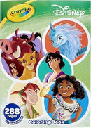 Crayola 288pg Disney Animation Coloring Book with Sticker Sheets  Ages 3+